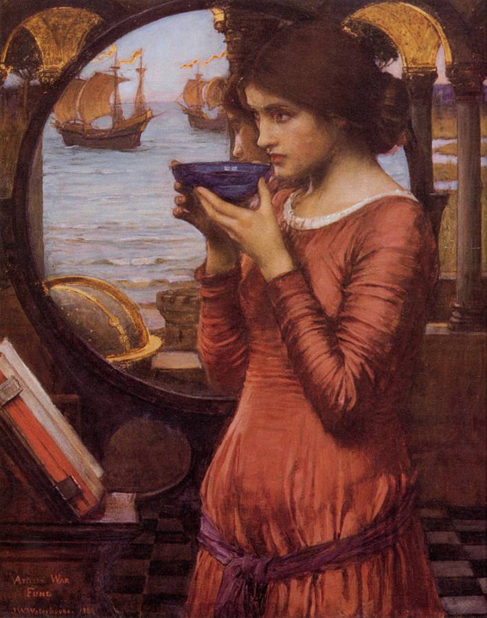 Waterhouse John William - Destine.jpg